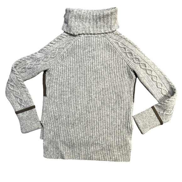 Madewell Turtleneck Cable Knit City Block Sweater Women’s size‎ XS Oversized - Picture 5 of 7